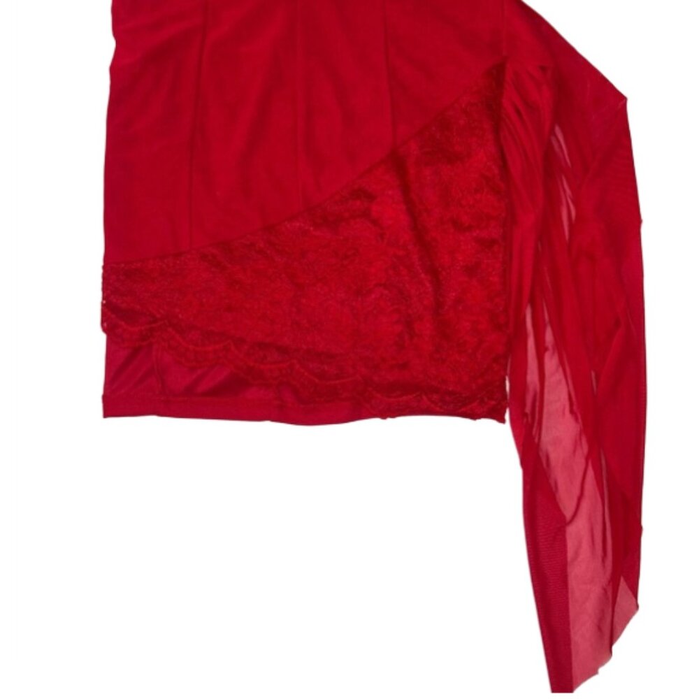 Hello Molly Red Mini Dress - Picture 5 of 12